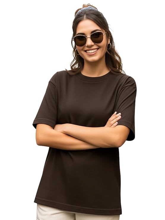 Oversized Plain Brown