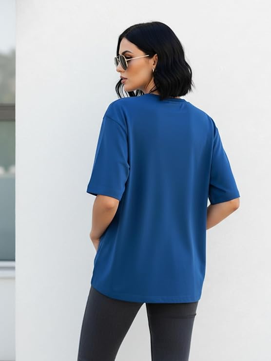 Oversized Plain Royal Blue