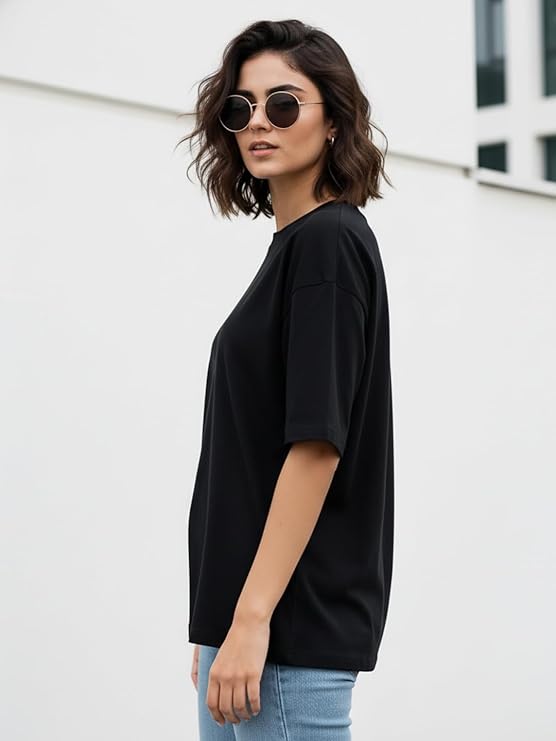Oversized Plain Black