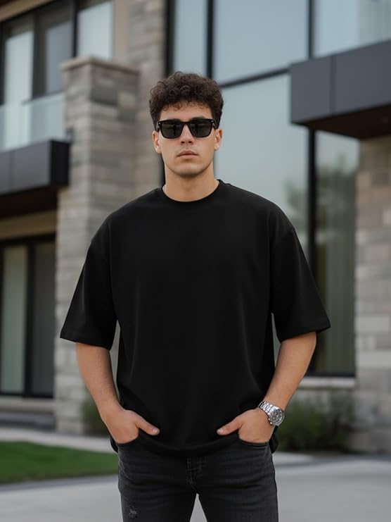 Oversized Plain Black