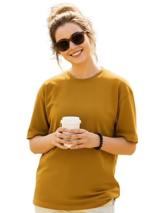 Oversized Plain Mustard