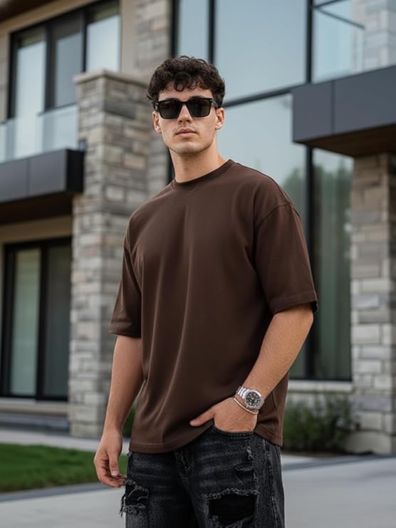 Oversized Plain Brown